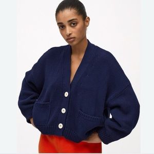 Babaa Cardigan no 22 Navy - rare style excellent condition
